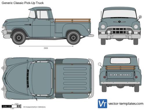 Generic Classic Pick-Up Truck