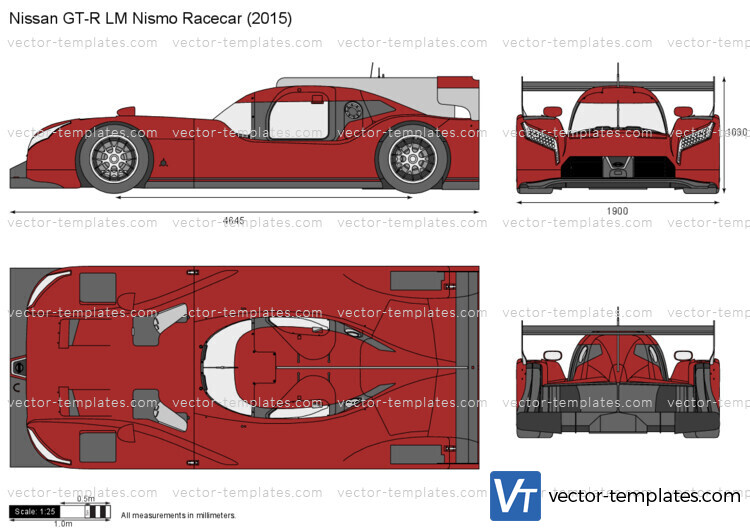 Nissan GT-R LM Nismo Racecar