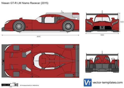 Nissan GT-R LM Nismo Racecar