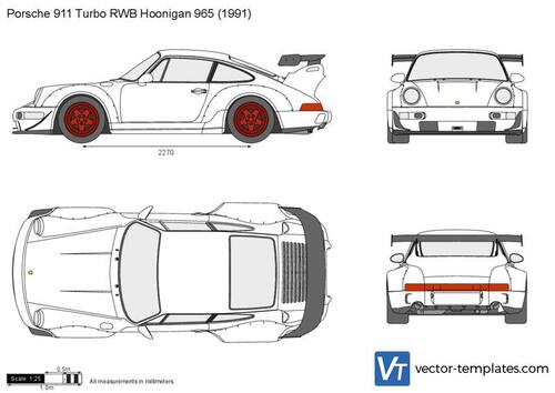 Porsche 911 Turbo RWB Hoonigan 965