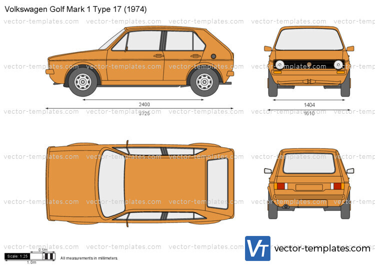 Volkswagen Golf Mark 1 Type 17