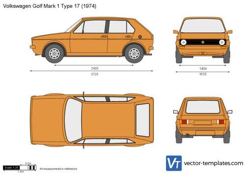 Volkswagen Golf Mark 1 Type 17