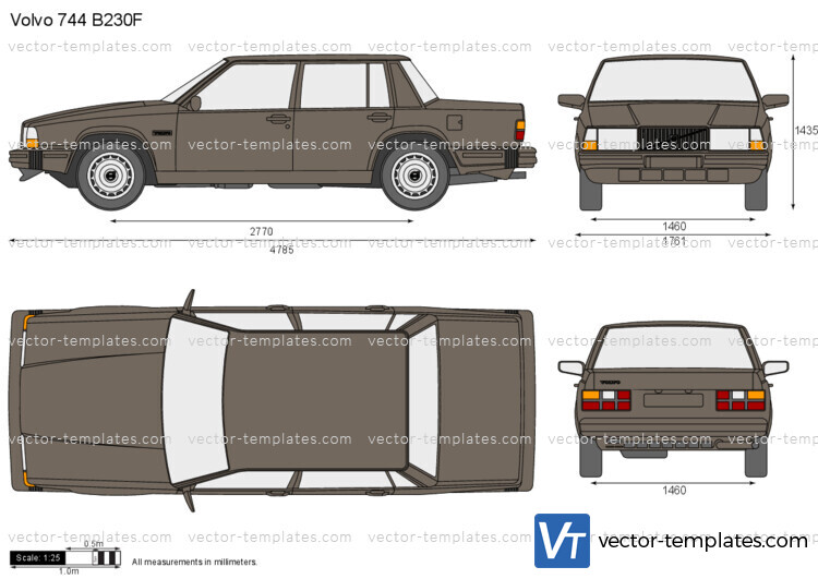 Volvo 744 B230F