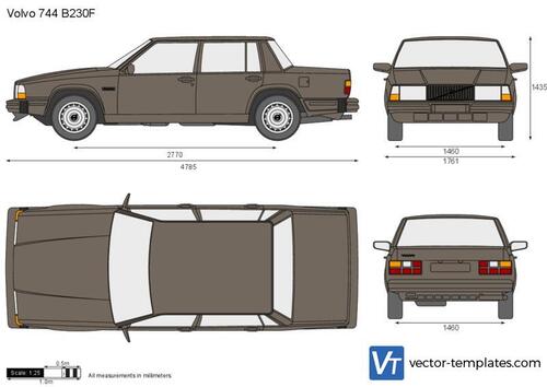 Volvo 744 B230F