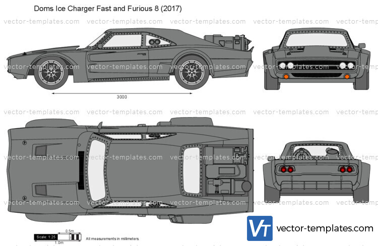 Doms Ice Charger Fast and Furious 8