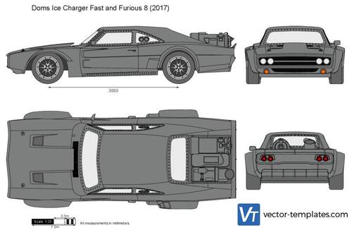 Doms Ice Charger Fast and Furious 8