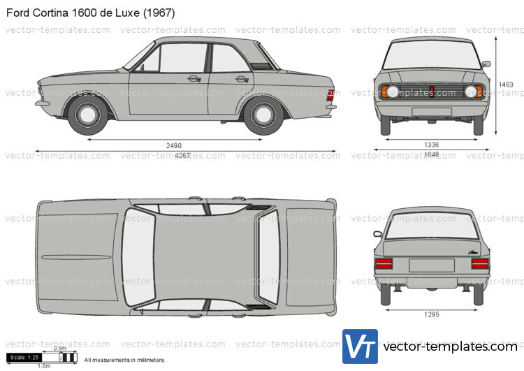 Ford Cortina 1600 de Luxe