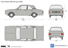Ford Cortina 1600 de Luxe