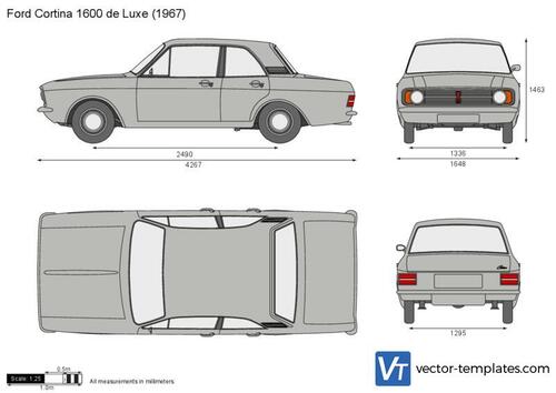 Ford Cortina 1600 de Luxe