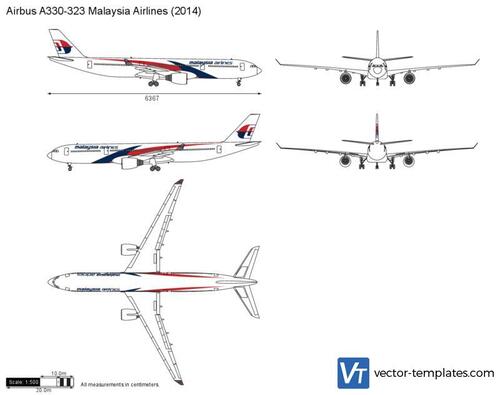 Airbus A330-323 Malaysia Airlines