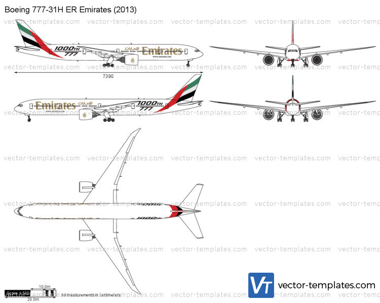 Boeing 777-31H ER Emirates