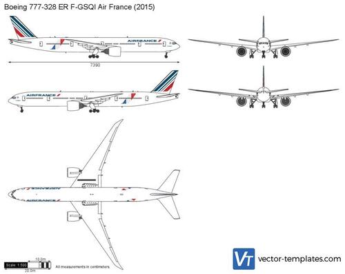 Boeing 777-328 ER F-GSQI Air France