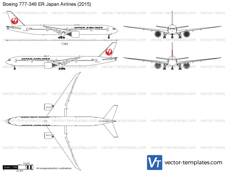 Boeing 777-346 ER Japan Airlines