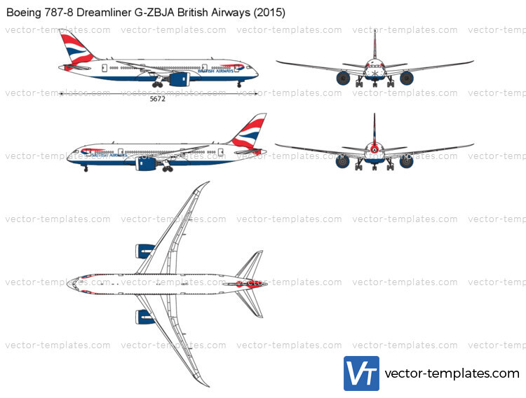 Boeing 787-8 Dreamliner G-ZBJA British Airways