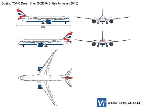 Boeing 787-8 Dreamliner G-ZBJA British Airways