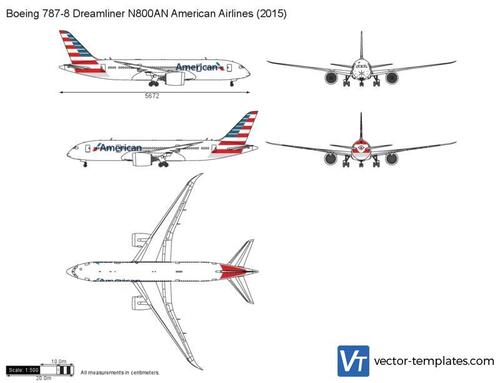 Boeing 787-8 Dreamliner N800AN American Airlines