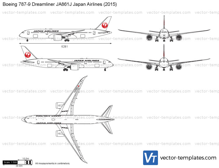 Boeing 787-9 Dreamliner JA861J Japan Airlines