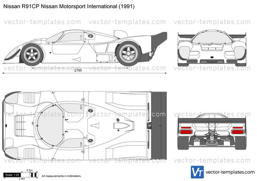 Nissan R91CP Nissan Motorsport International