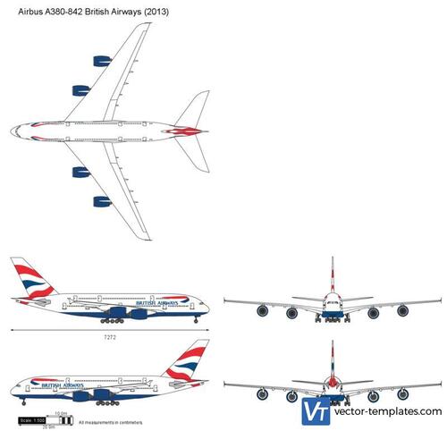 Airbus A380-842 British Airways