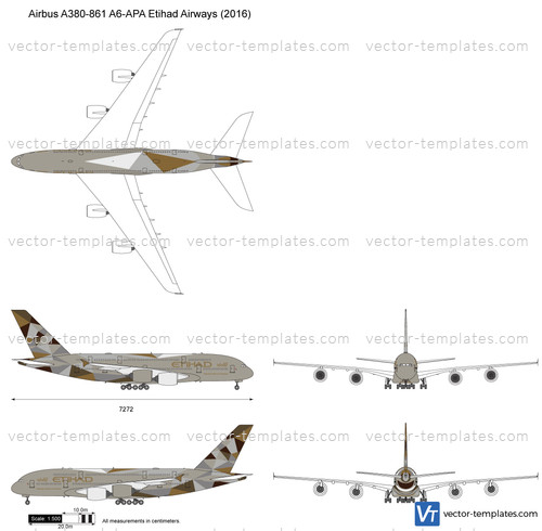 Airbus A380-861 A6-APA Etihad Airways