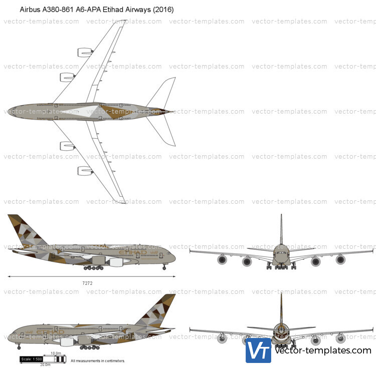 Airbus A380-861 A6-APA Etihad Airways