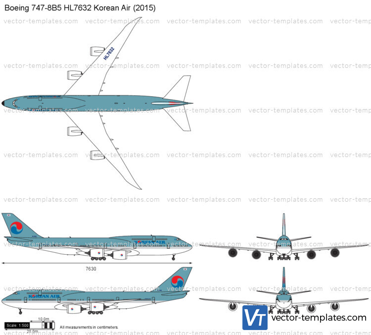 Boeing 747-8B5 HL7632 Korean Air