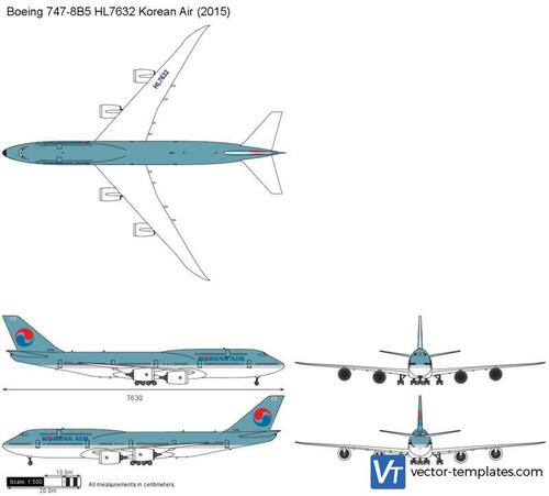 Boeing 747-8B5 HL7632 Korean Air