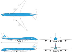 Boeing 747-8i KLM Royal Dutch Airlines
