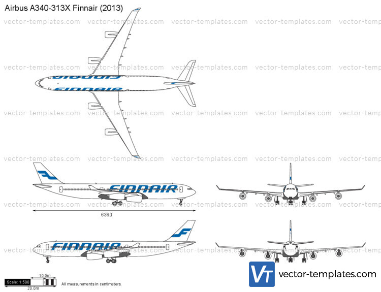 Airbus A340-313X Finnair