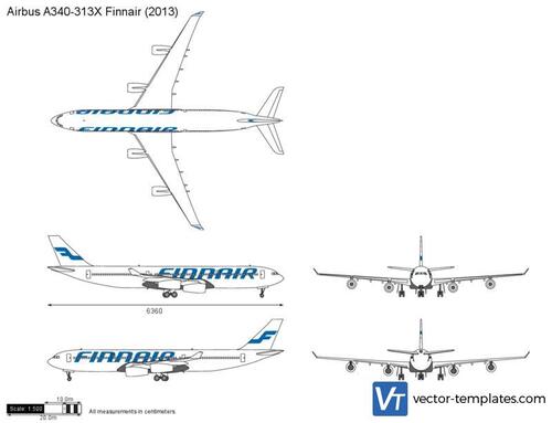 Airbus A340-313X Finnair