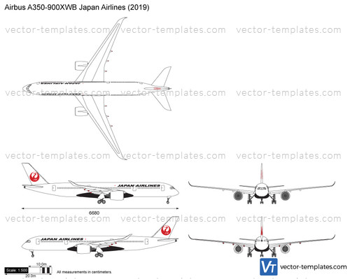 Airbus A350-900XWB Japan Airlines