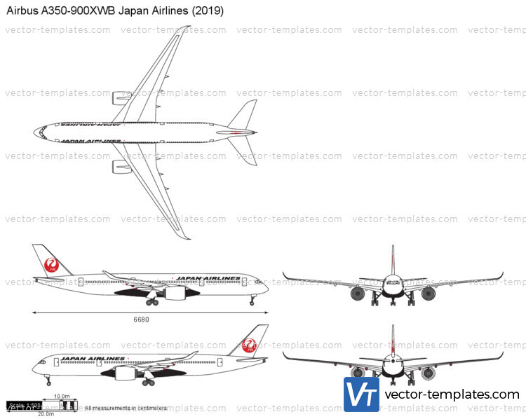 Airbus A350-900XWB Japan Airlines