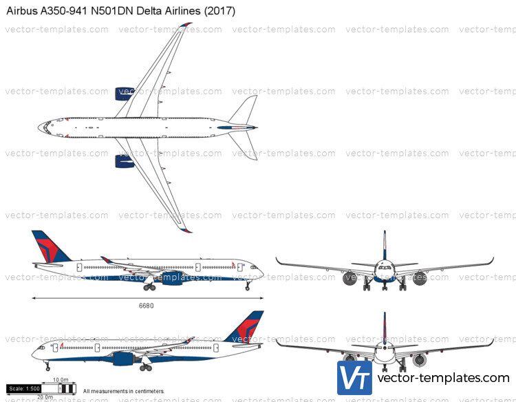 Airbus A350-941 N501DN Delta Airlines