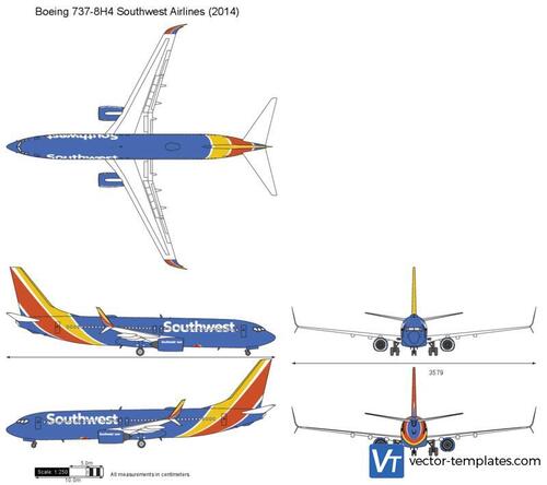 Boeing 737-8H4 Southwest Airlines