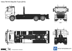 Volvo FM 410 Skip Bin Truck