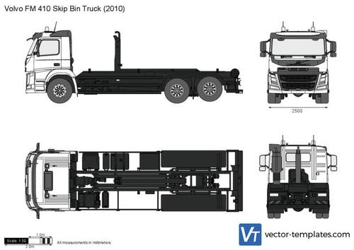 Volvo FM 410 Skip Bin Truck