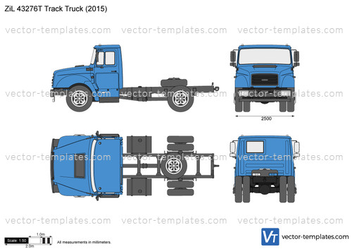 ZiL 43276T Track Truck