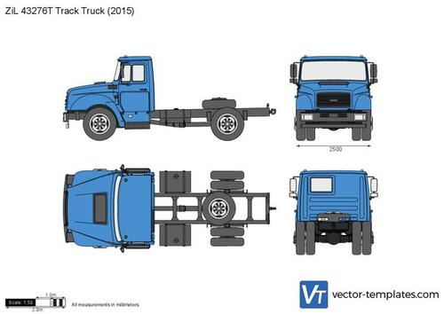 ZiL 43276T Track Truck