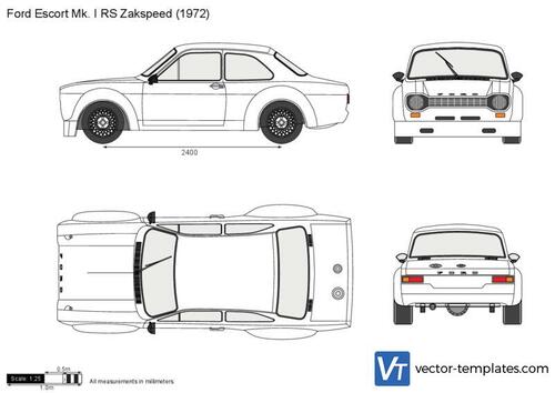 Ford Escort Mk. I RS Zakspeed