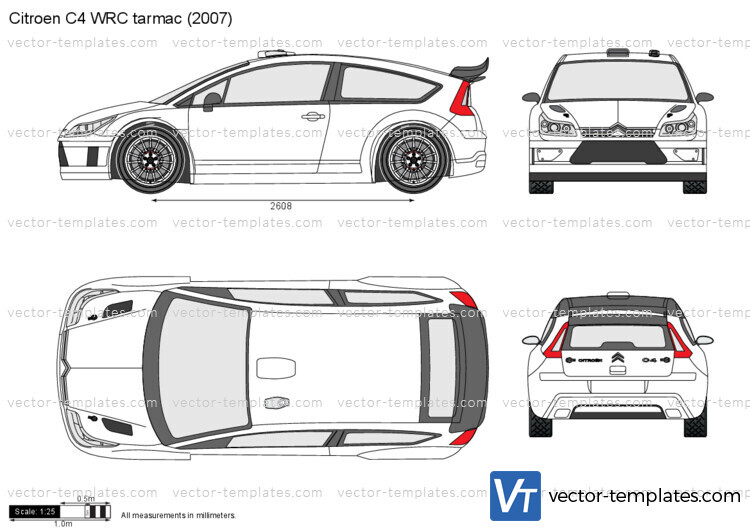 Citroen C4 WRC tarmac