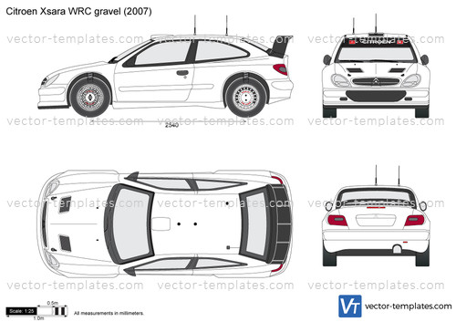 Citroen Xsara WRC gravel