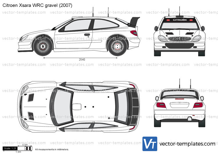 Citroen Xsara WRC gravel