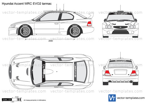 Hyundai Accent WRC EVO2 tarmac