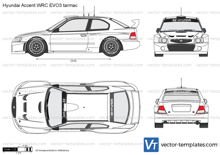 Hyundai Accent WRC EVO3 tarmac