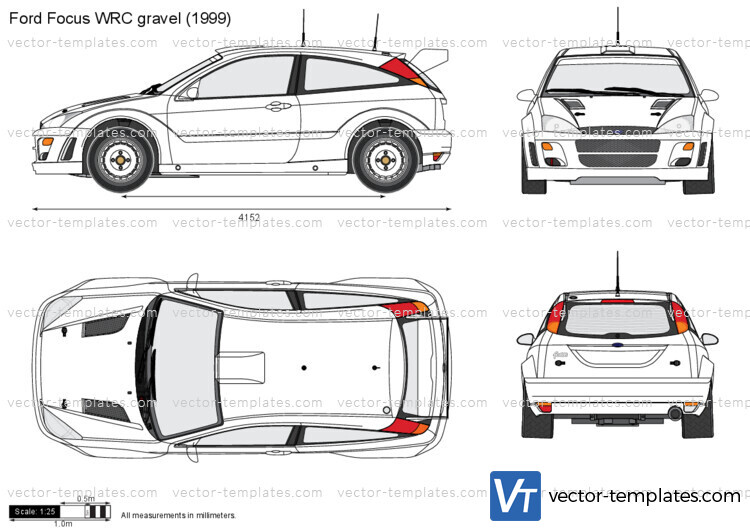 Ford Focus WRC gravel