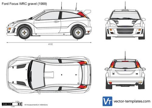 Ford Focus WRC gravel