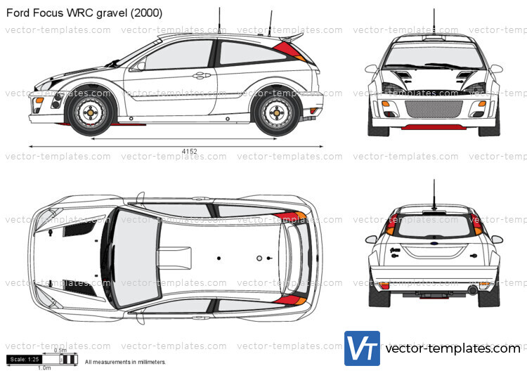 Ford Focus WRC gravel