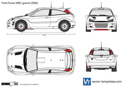 Ford Focus WRC gravel