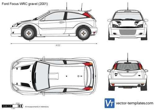 Ford Focus WRC gravel