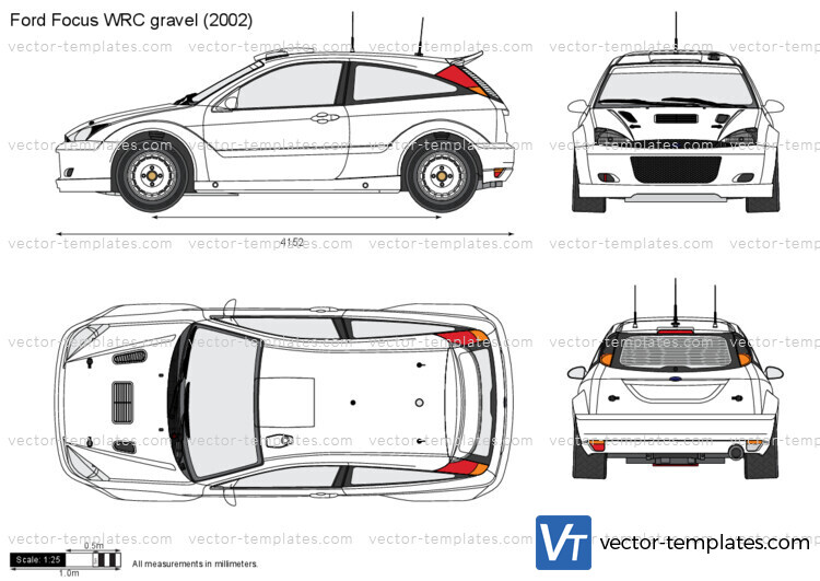 Ford Focus WRC gravel